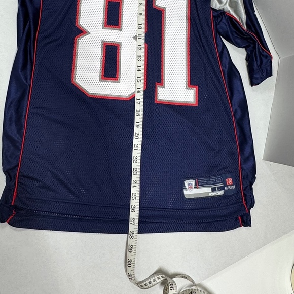 Reebook NFL Randy Moss New England Patriots Shirt - Size L. - Picture 7 of 16
